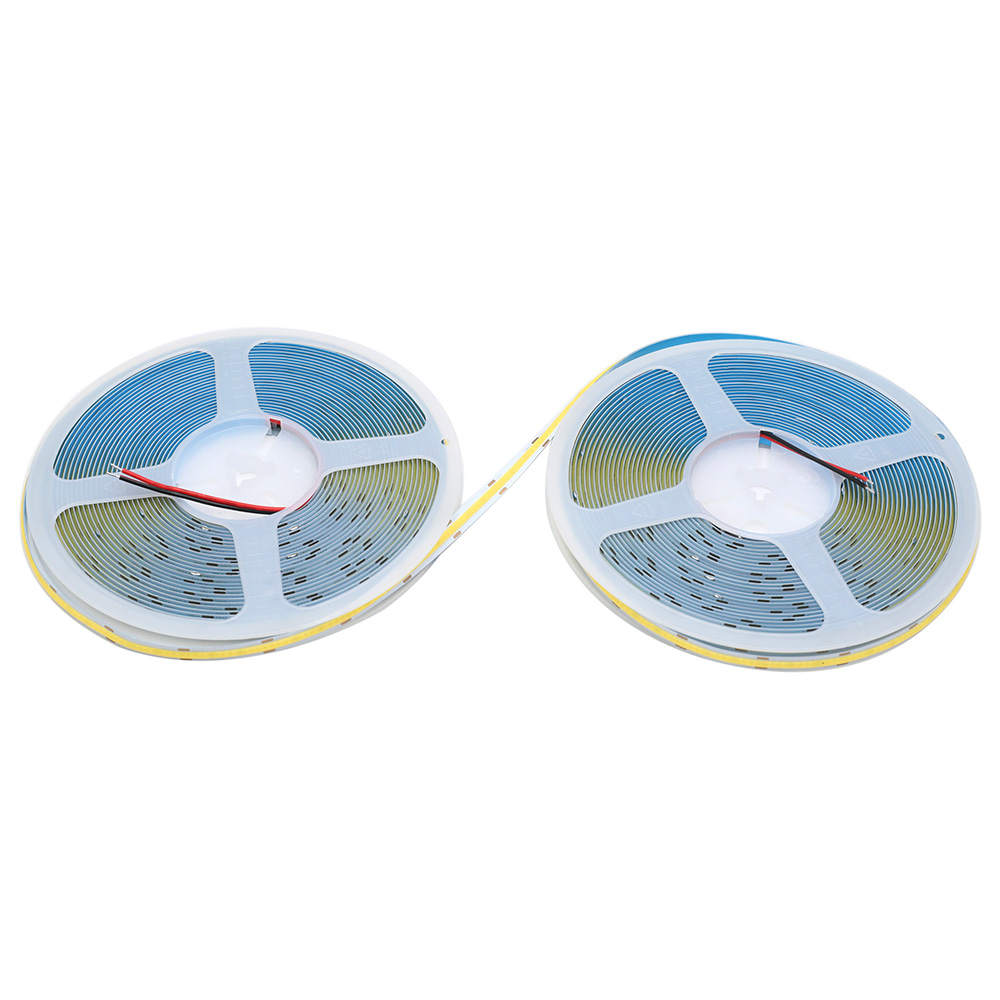 DC24V Ultra Long White COB LED Strip Lighting - 384Chips/m - 16.4~65.6Ft Without Voltage Drop DC24V Ultra Long White COB LED Strip Lighting - 384Chips/m - 16.4~65.6Ft Without Voltage Drop